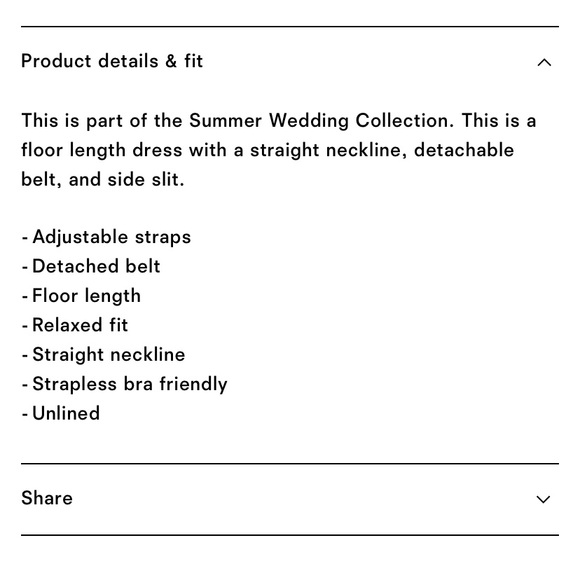 Reformation Keys Dress in Champagne - Picture 9 of 10